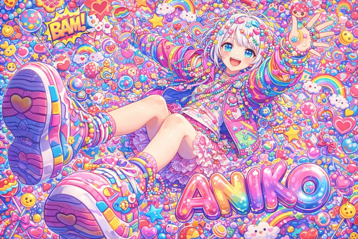Kawaii Remix: Harajuku Decora Pop Art with Aniko - view 1