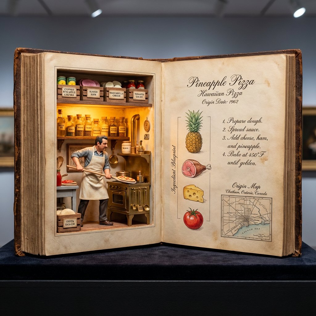 Antique Culinary Codex Diorama thumbnail 2