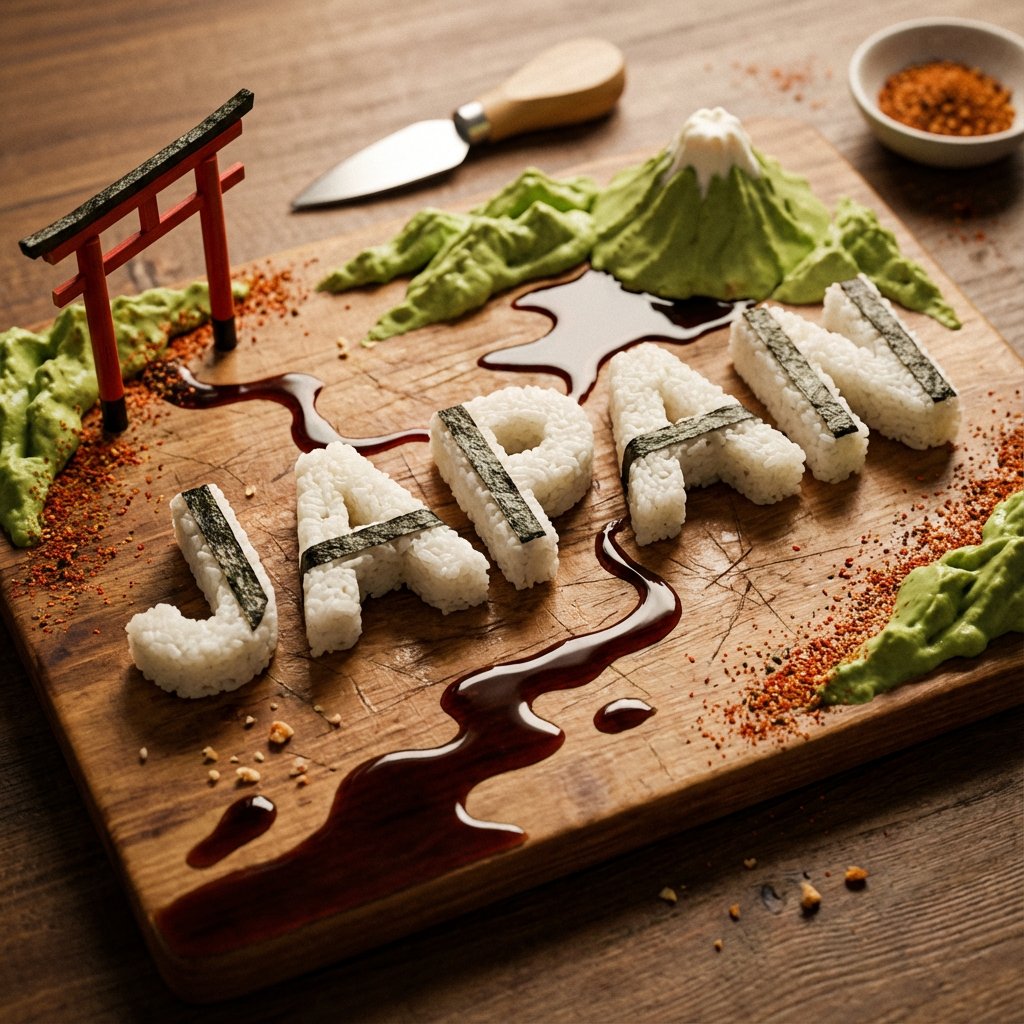 Edible Japan Charcuterie Board Food Art - view 1