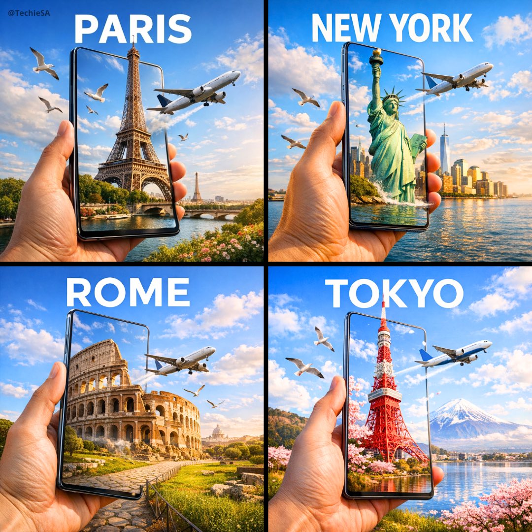 Smartphone Portal Travel Ad - view 1