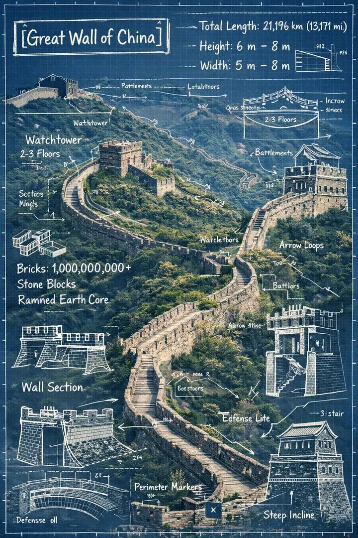 Architectural Infographic Overlay on Landmark Photo thumbnail 4