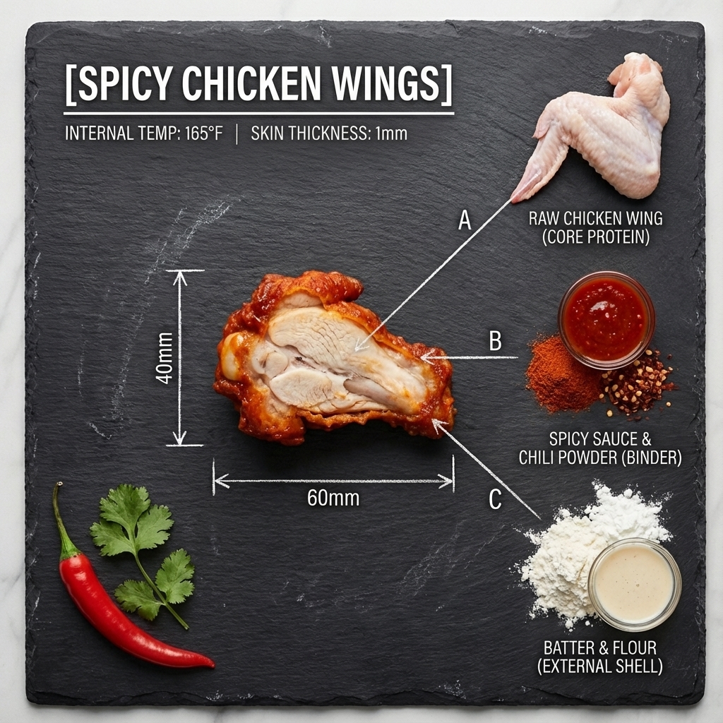 Deconstructed Dish Blueprint Infographic - view 1