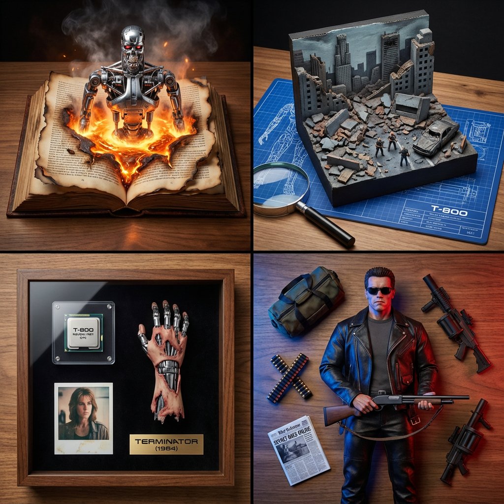 Cinematic Universe Archetypes 2x2 Grid Collection - view 1