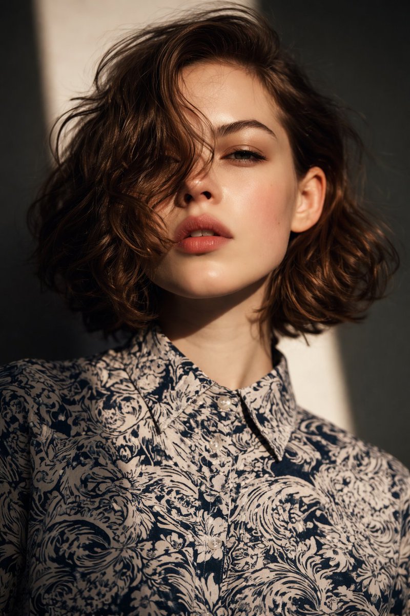 Photorealistic Portrait, Young Woman, Natural Light thumbnail 2