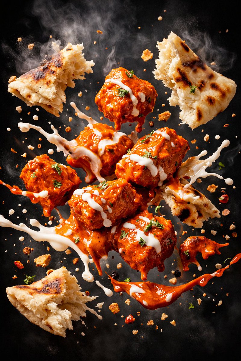 Hyper-realistic Cinematic Food Photography with Dynamic Splash thumbnail 3