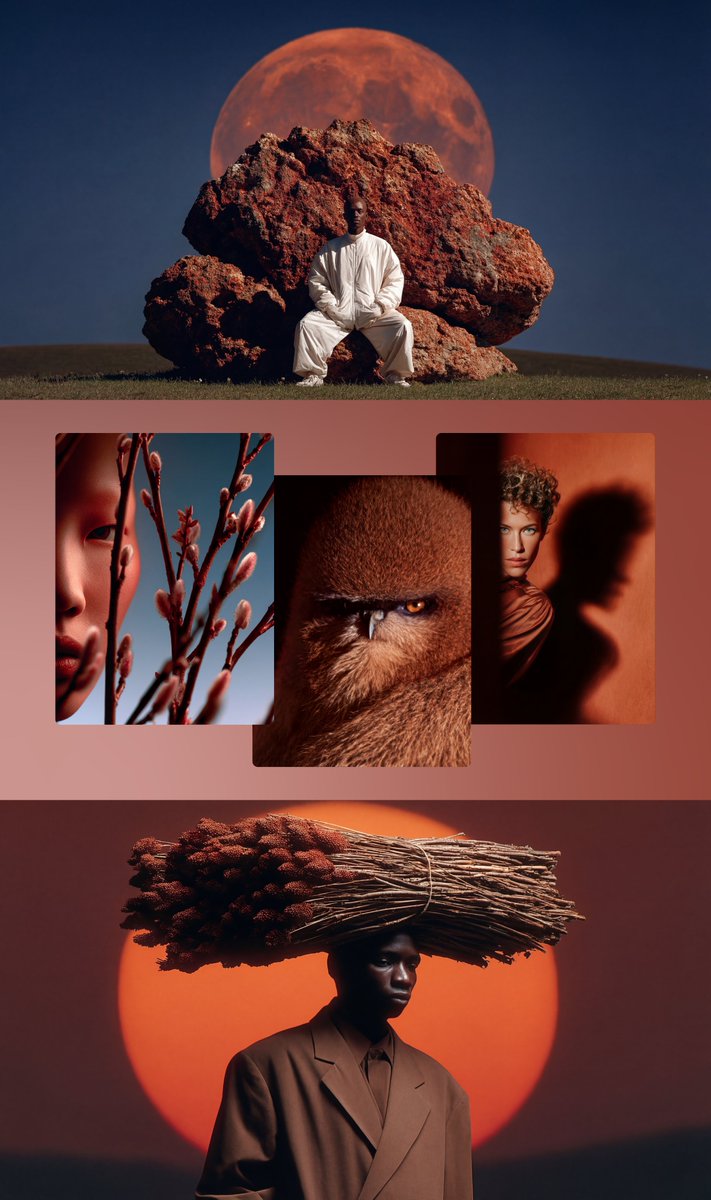 Muted Dusk Landscape with Minimal Composition thumbnail 3