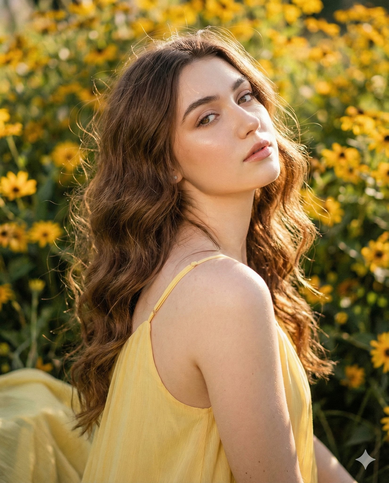 Hyper-realistic Cinematic Portrait with Flash and Sunlight - view 1