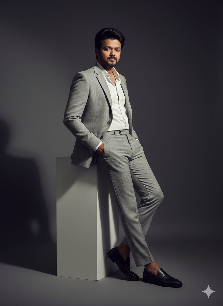 Ultra-Realistic Fashion Editorial Portrait with Dramatic Lighting thumbnail 2