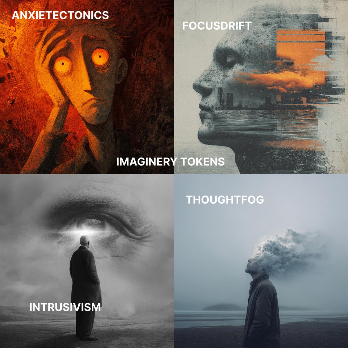 Imaginary Tokens Midjourney Experiment - view 1
