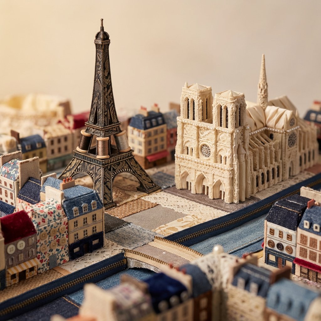 Miniature Cityscape Diorama from Custom Materials thumbnail 2