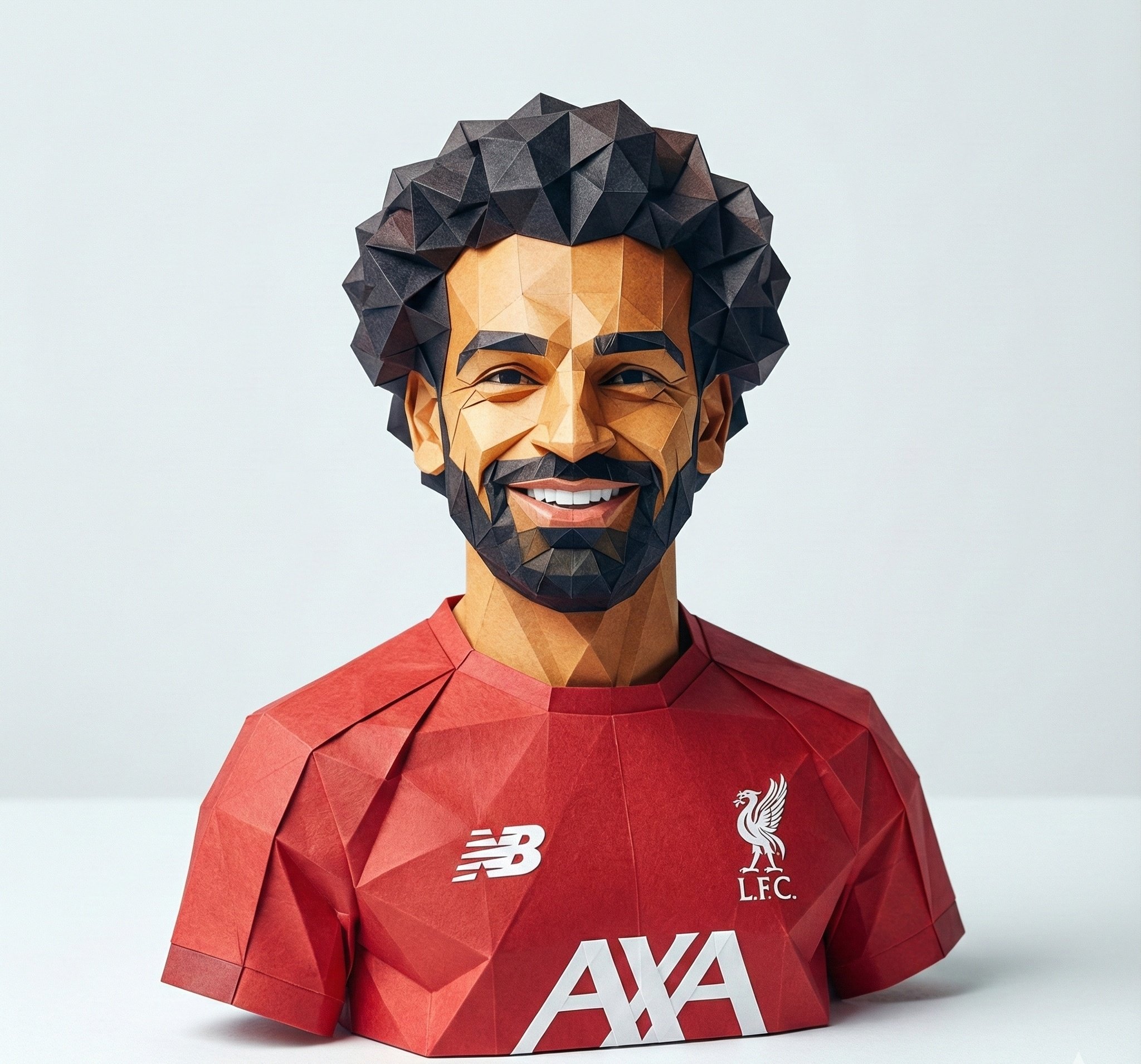 Hyper-Detailed Origami Sculpture of a Person thumbnail 3