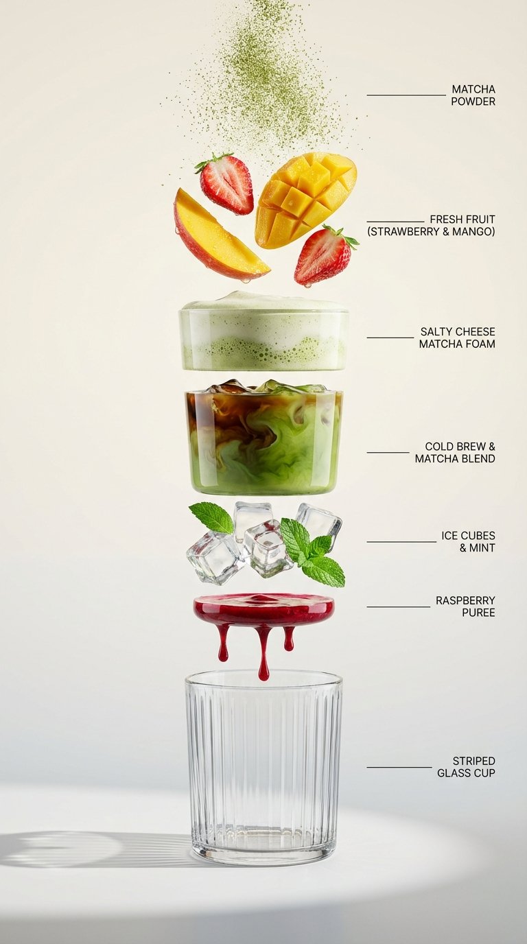 Hyperrealistic Exploded Drink Diagram Product Info thumbnail 2