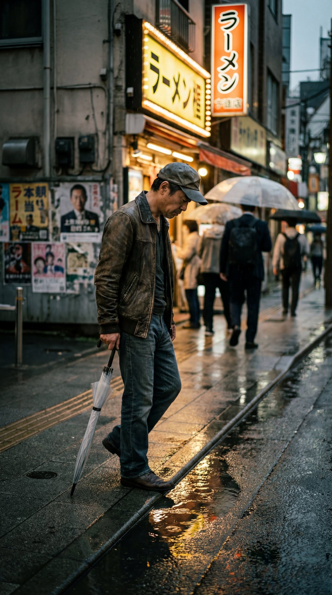 Candid Photorealistic Street Photography Film Still - view 1