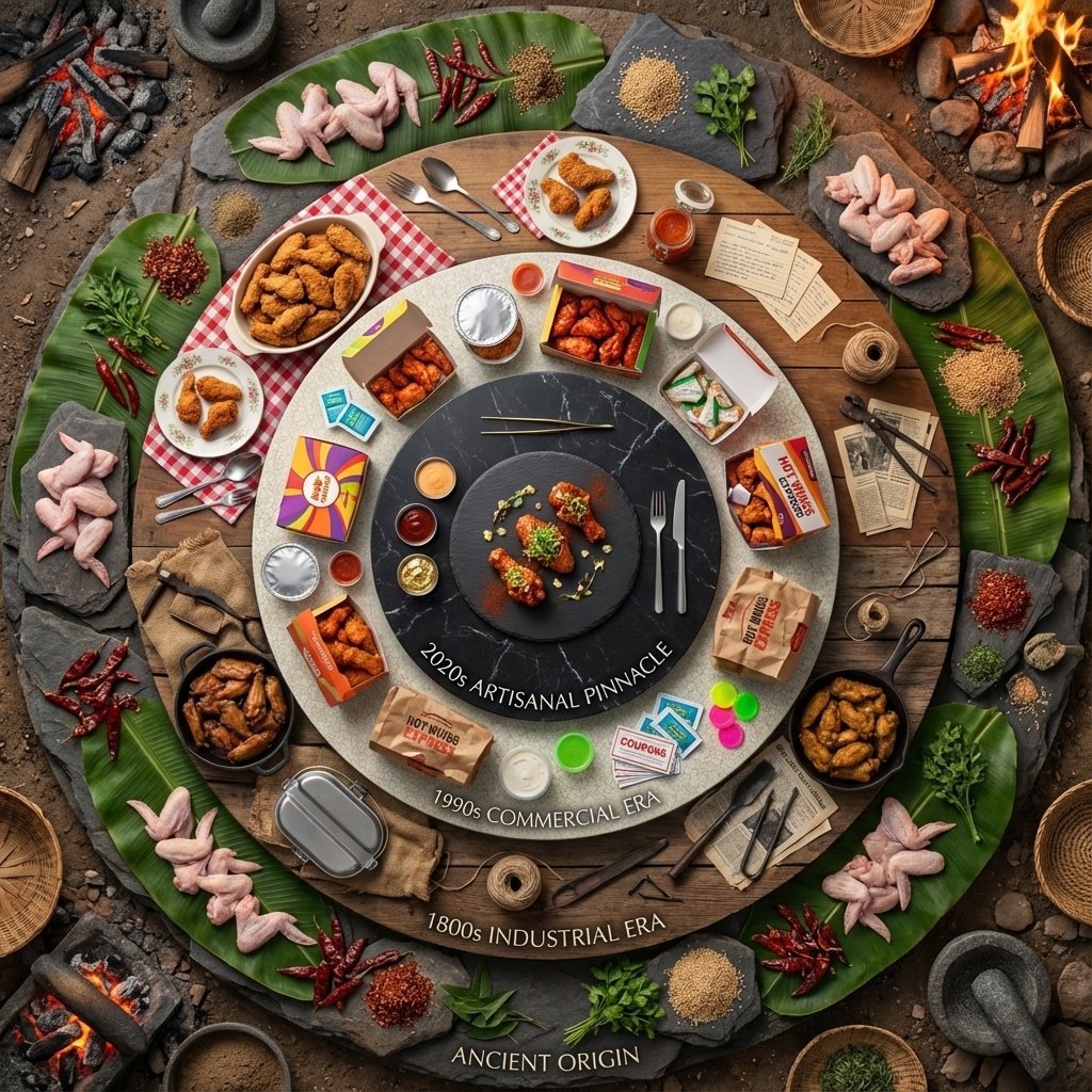 Food History Diorama Mandala with Tiny Chefs thumbnail 2