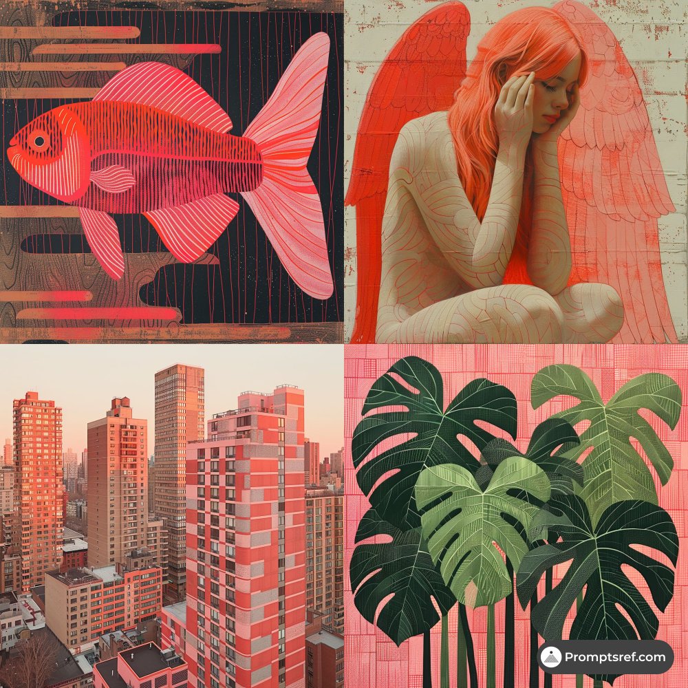 High-End Retro Screen-Print Aesthetic - view 1