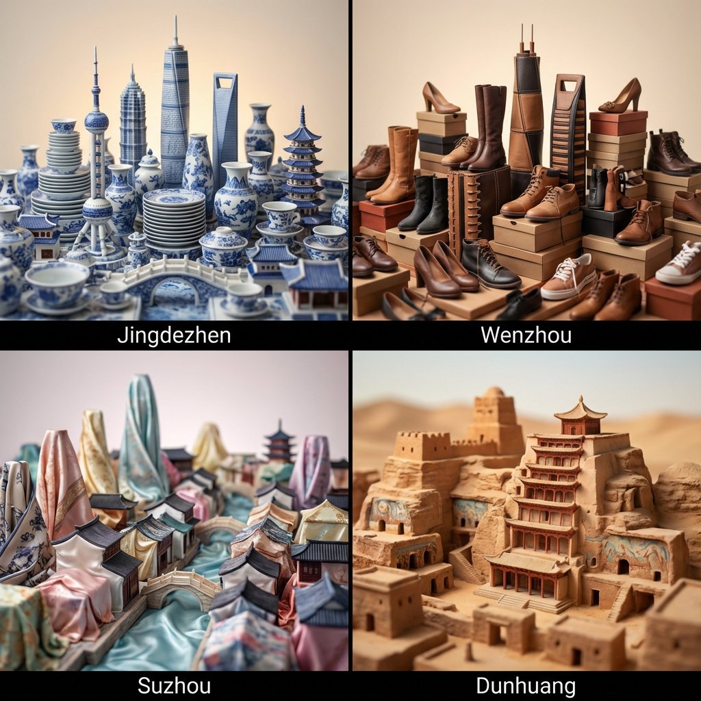 Miniature Cityscapes from Local Products - view 1