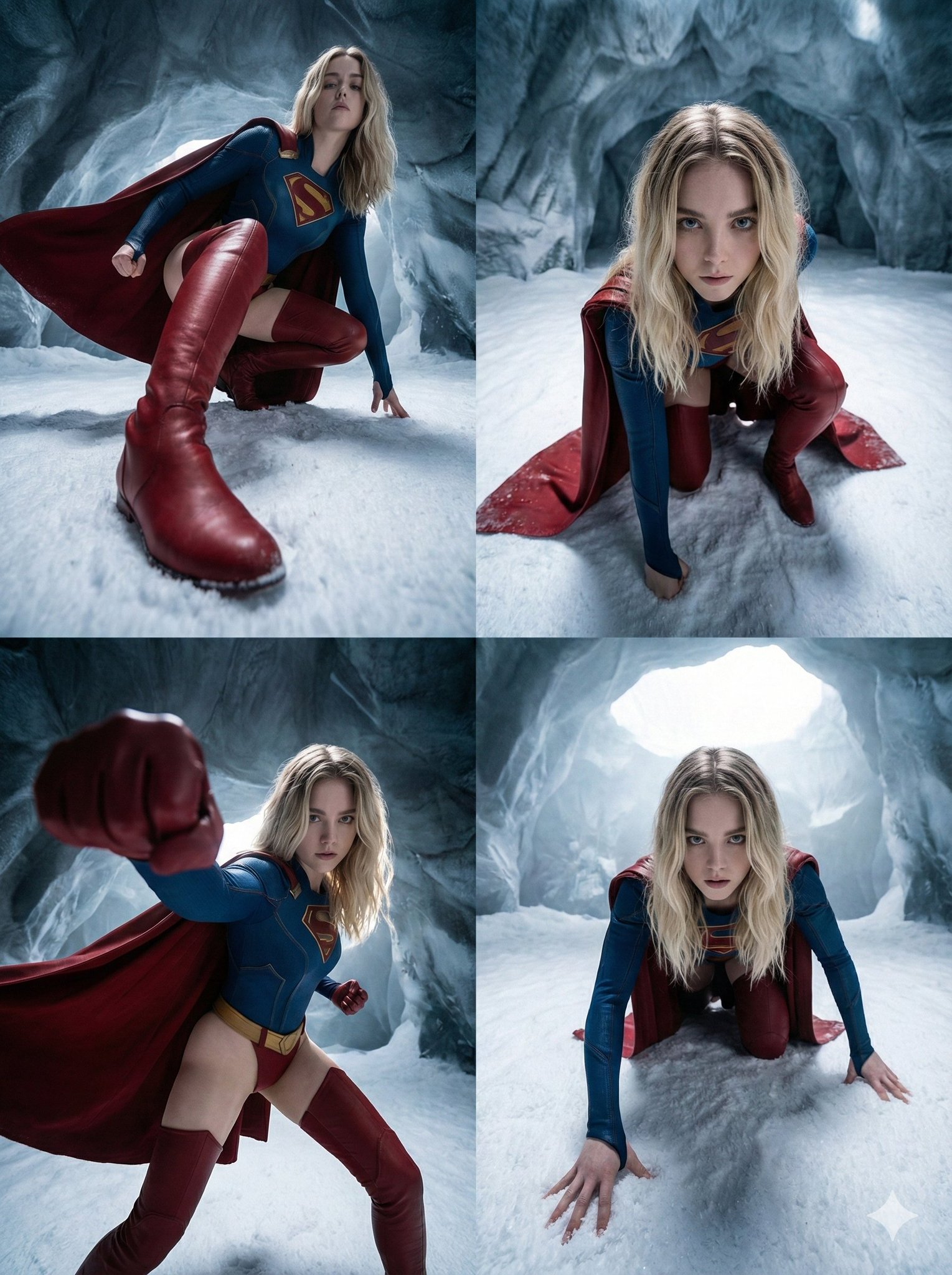 Dramatic Photorealistic Portraits with Extreme Wide-Angle and Cinematic Lighting - view 1