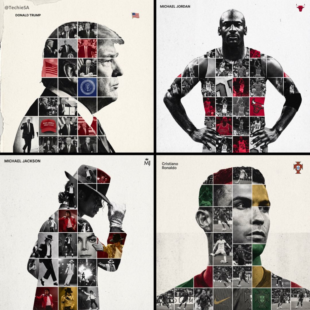 Sports Photo Grid Composite Tribute Poster - view 1