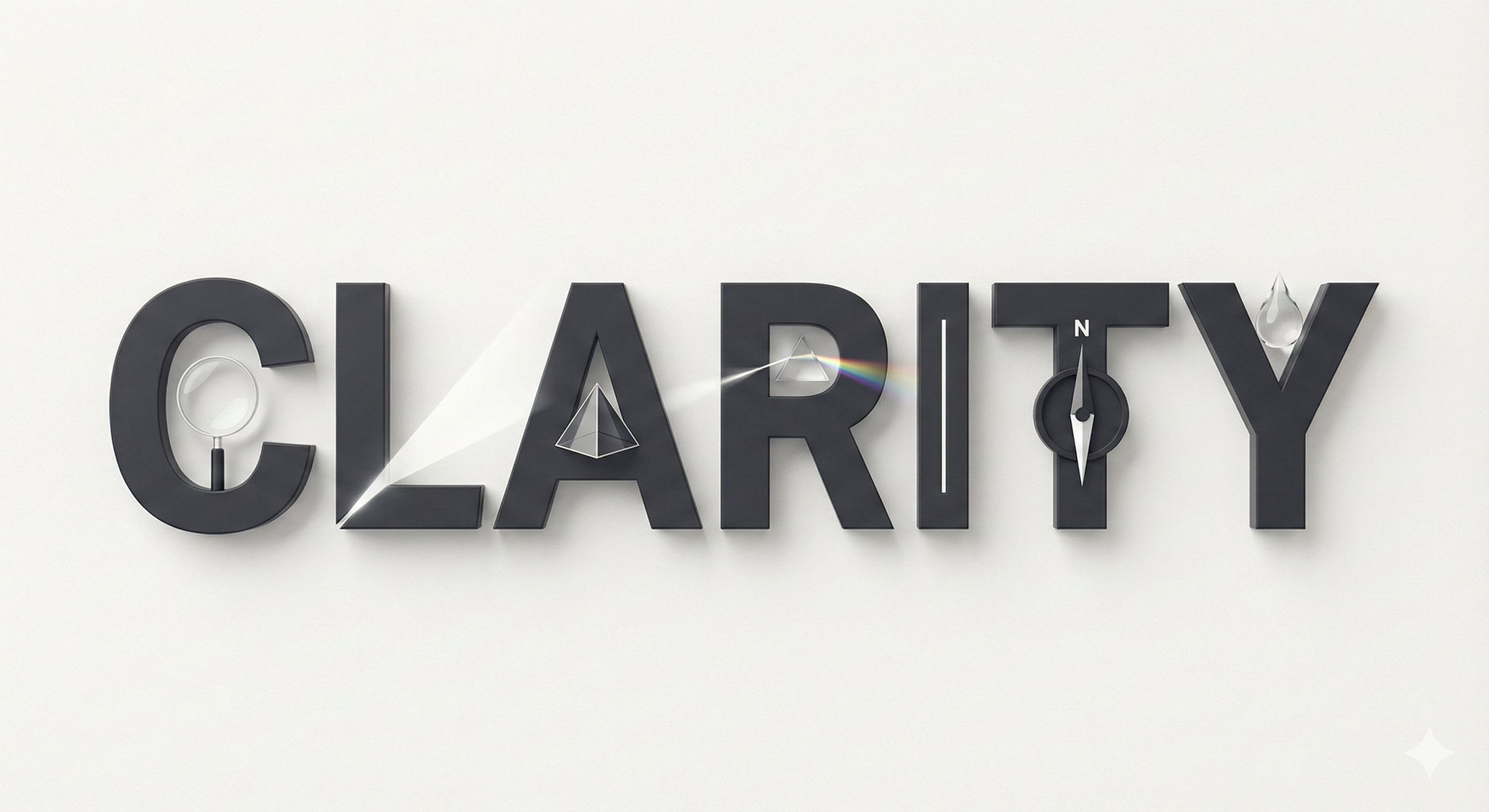 Minimalist Typographic Illustration with Conceptual Objects thumbnail 3