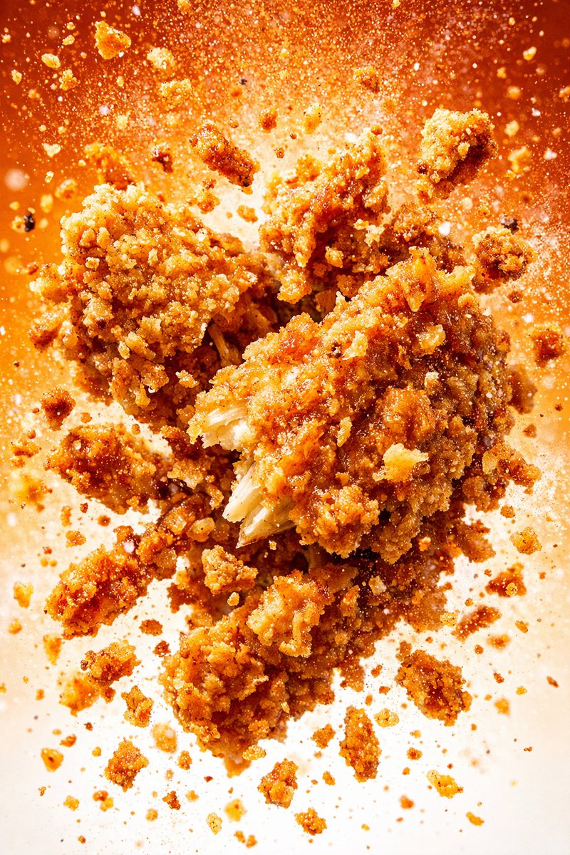 Hyper-Visual Fried Chicken Action Photography thumbnail 2