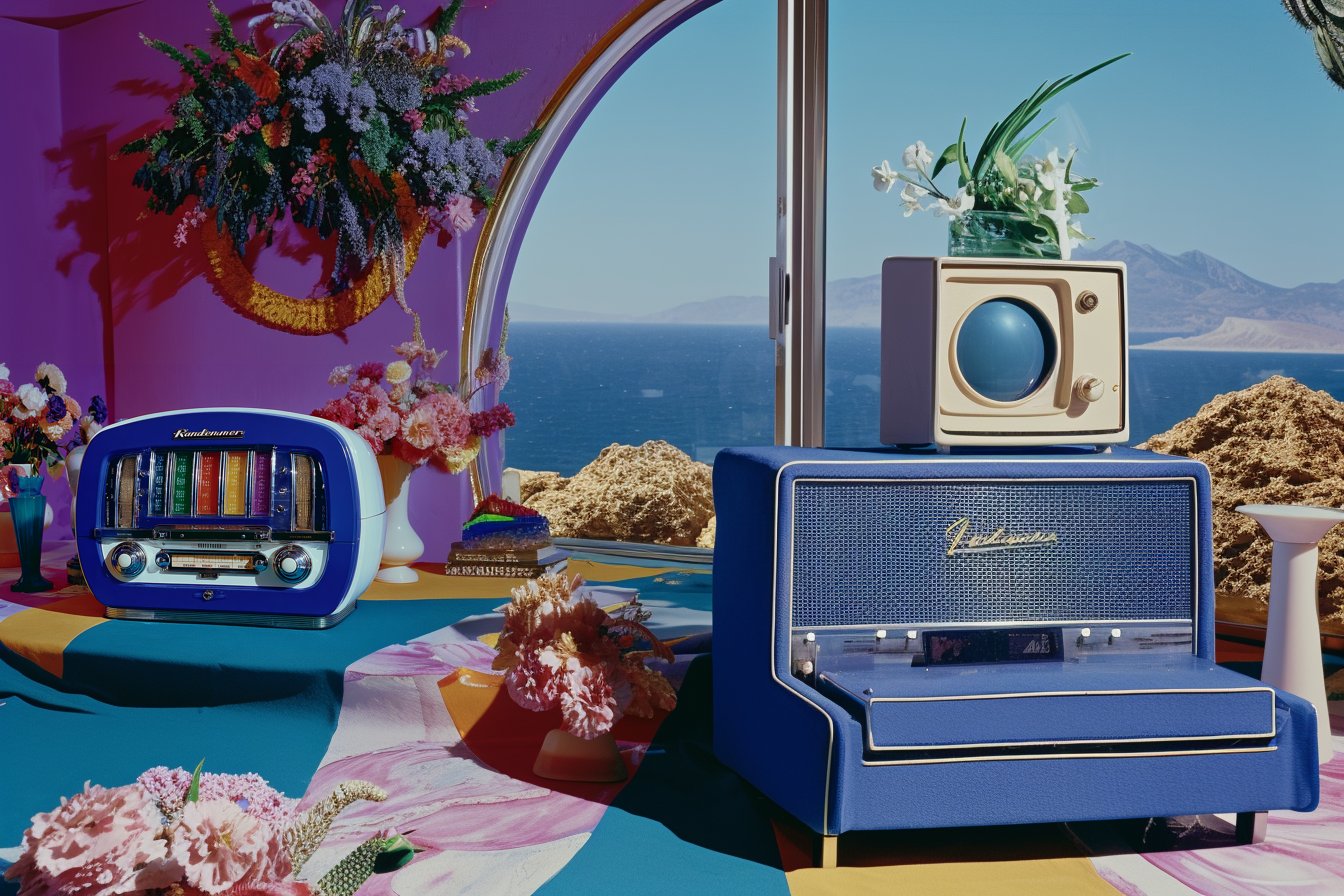 Retrofuturistic Style Reference - view 1