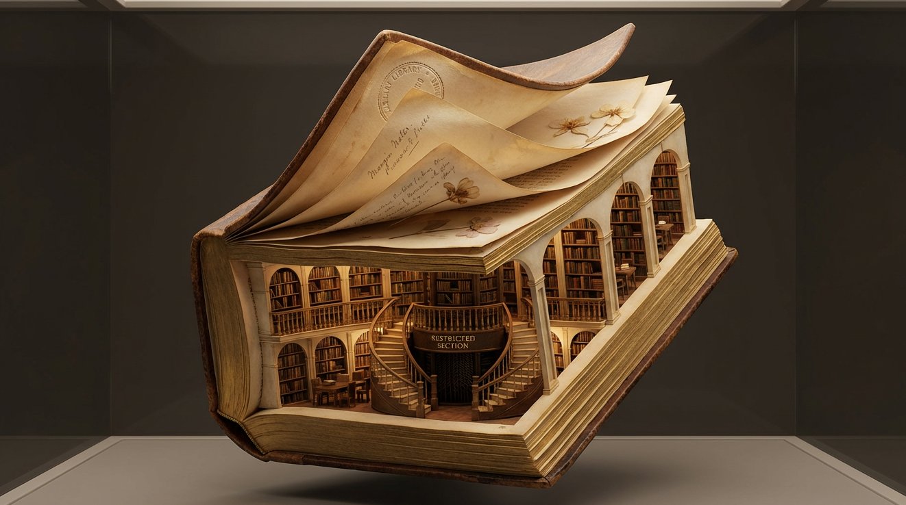 Peeled Object Revealing Inner World, Hyper-Detailed 3D Rendering thumbnail 4