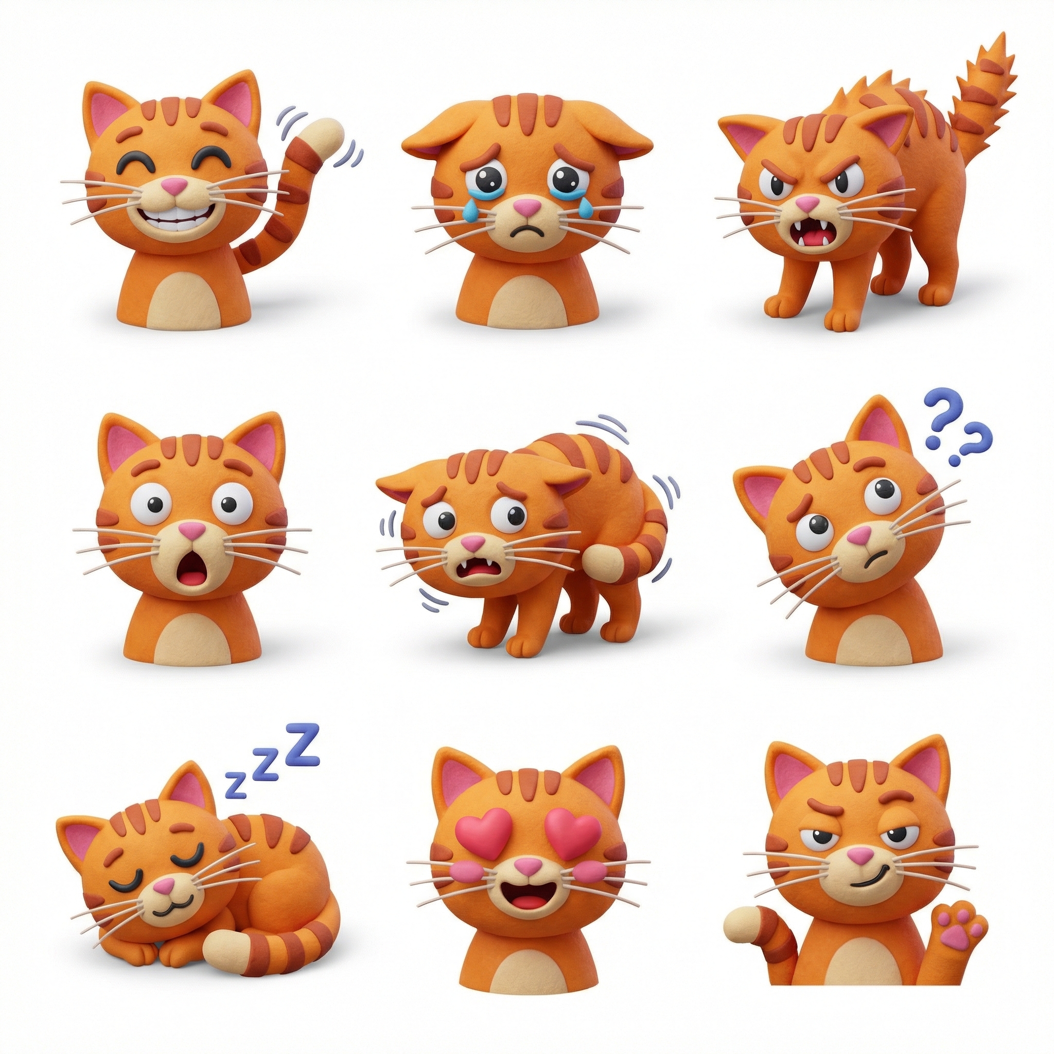 Colorful 3D Themed Icon Grid thumbnail 4
