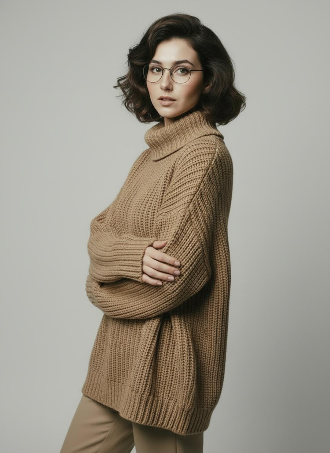 Minimalist Scandinavian Studio Fashion Portrait Series thumbnail 3
