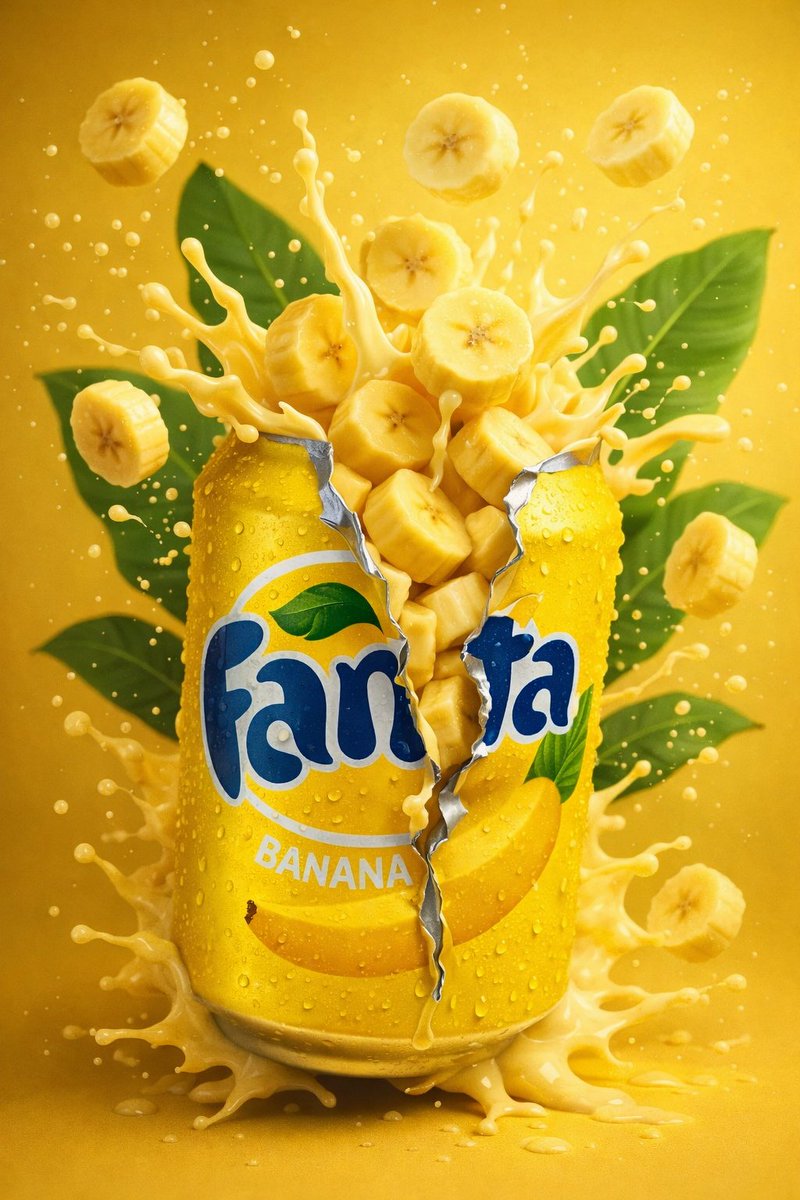 Hyper-Realistic Commercial Soda Can Product Photography with Fruit Splashes thumbnail 4