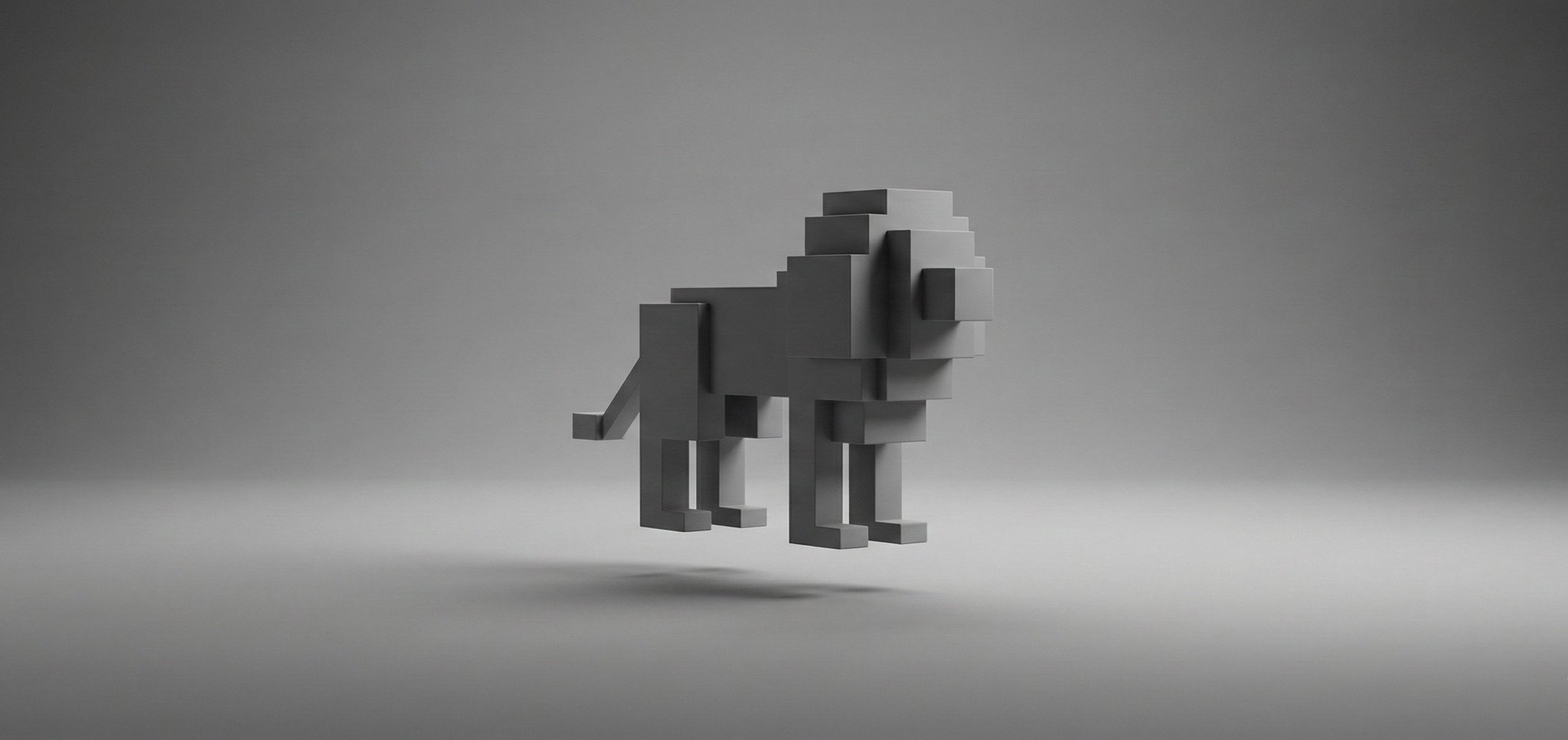 Abstract Geometric Forms in Monochromatic Zen Space thumbnail 2