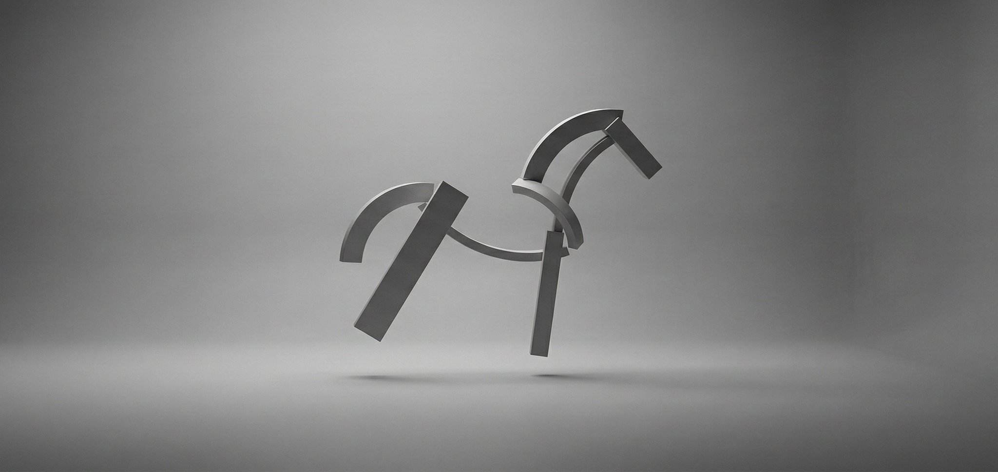 Abstract Geometric Forms in Monochromatic Zen Space thumbnail 3