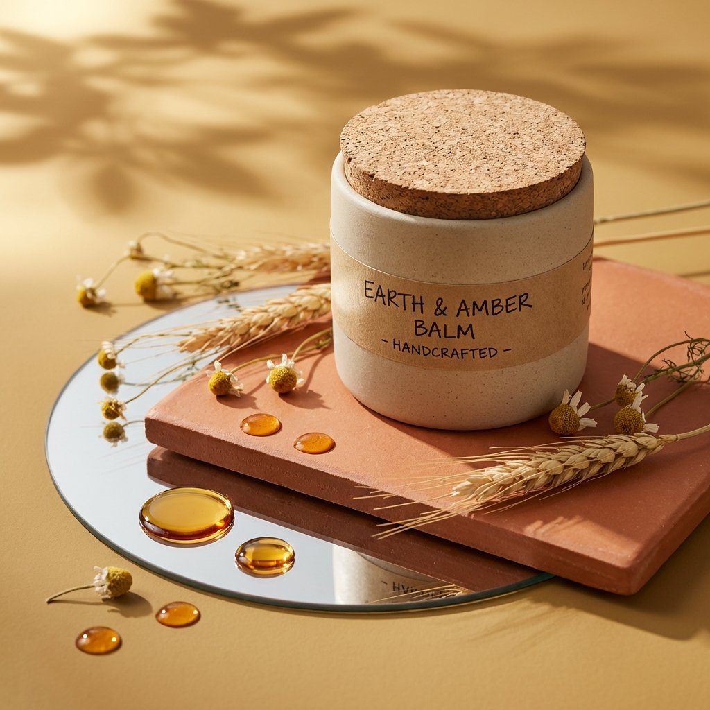 Luxury Product Studio Photography with Natural Elements - view 1