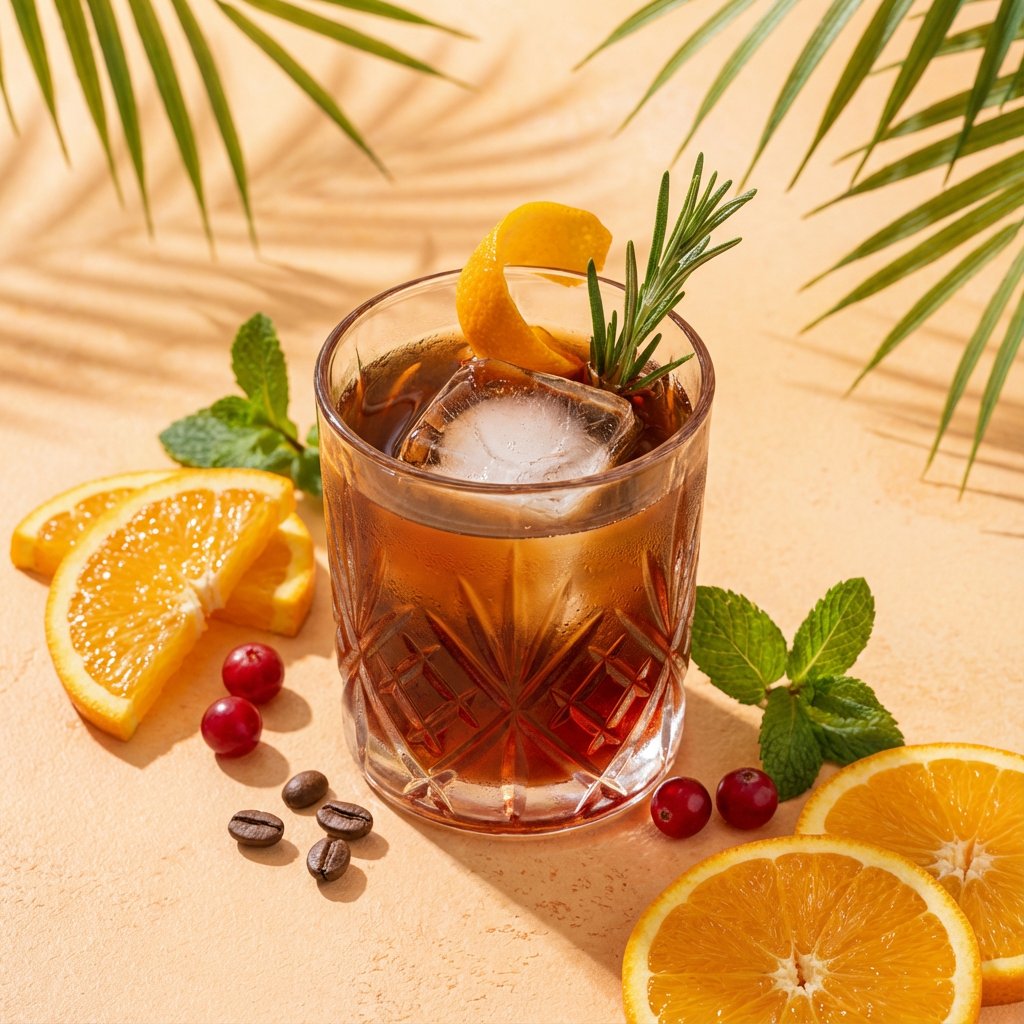 Elegant Cocktail Studio Shot with Tropical Vibe thumbnail 3