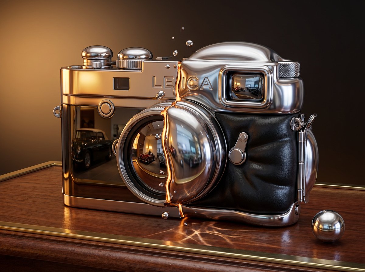 Surreal Chrome Product Transformation with Luxury Automotive Style thumbnail 2