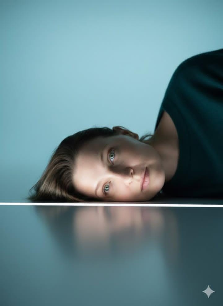 Surreal Minimalist Editorial Portrait with Cinematic Lighting thumbnail 2
