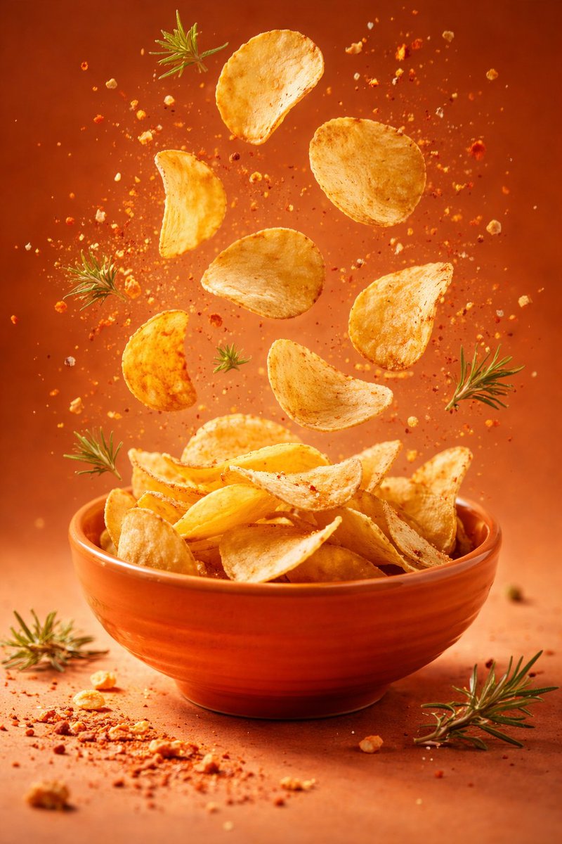 Dynamic Hyper-Realistic Food Photography with Floating Elements thumbnail 4