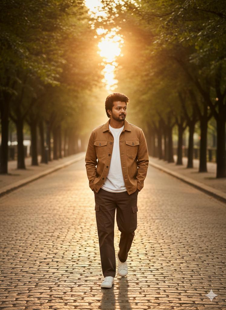 Cinematic Golden Hour Street Portrait thumbnail 2