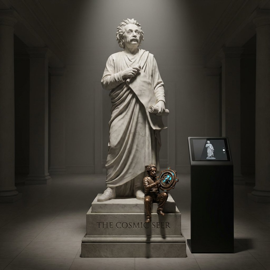 Fantasy RPG Class Marble Statue thumbnail 2