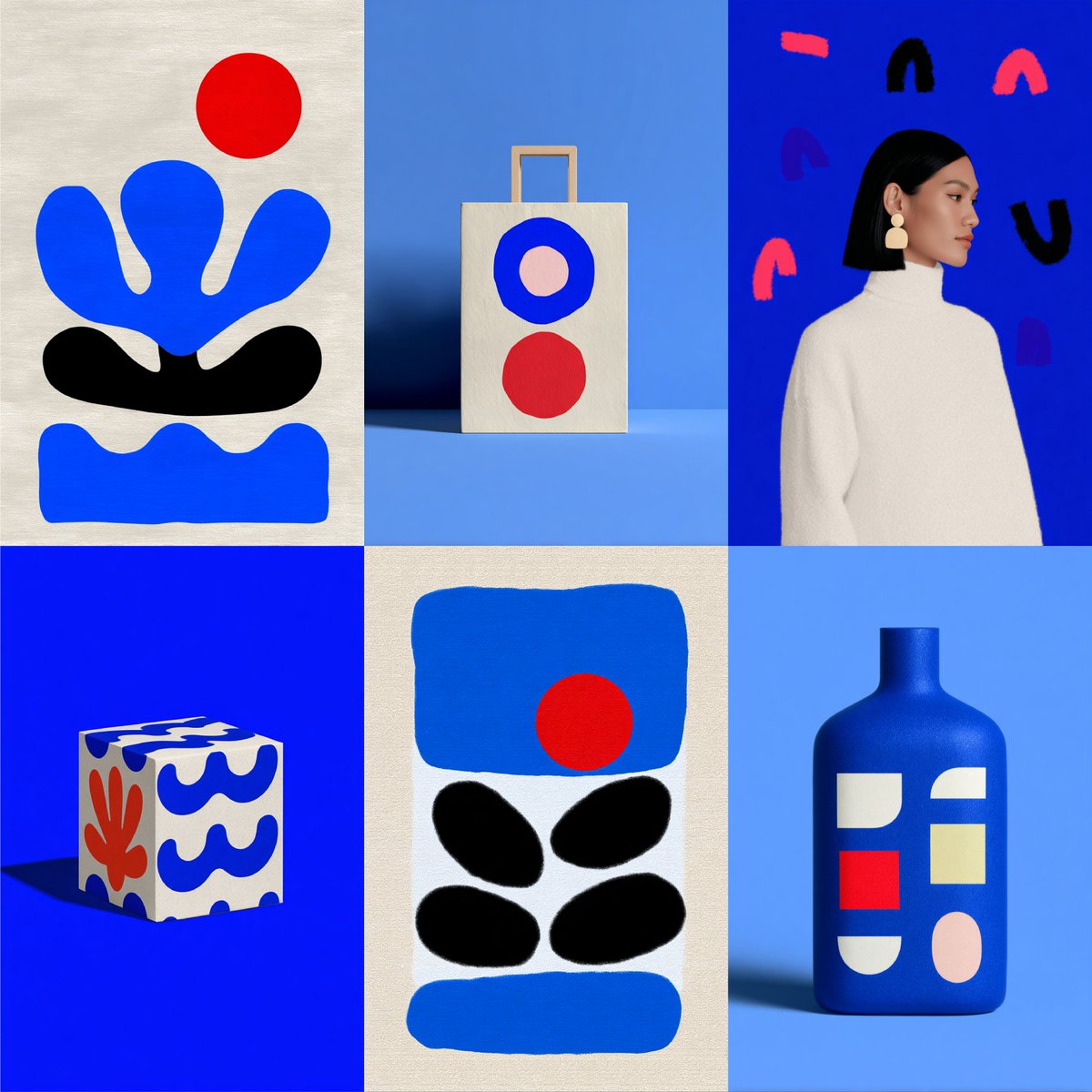 Bold, Graphic and Playful Midjourney Style - view 1