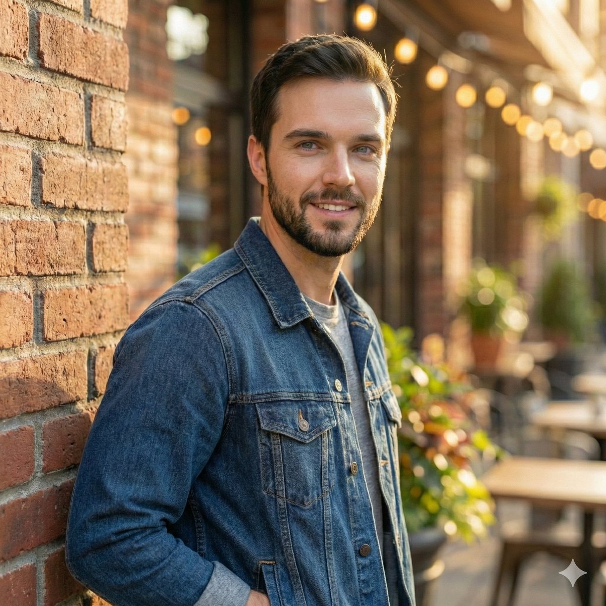 Photorealistic Studio Portrait with Smart Casual Attire thumbnail 2