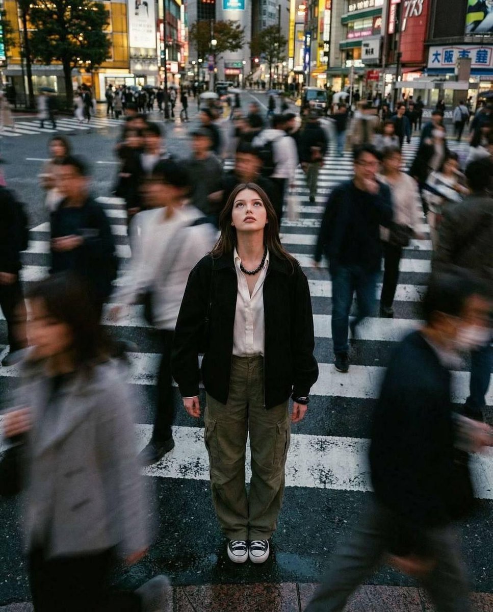 Cinematic Street Photography: Motion Blur Portrait - view 1