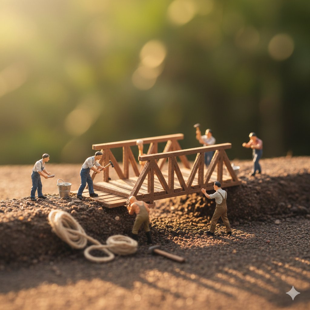 Tiny Workers Repair Antique Pocket Watch: Ultra-realistic Macro Scene thumbnail 2