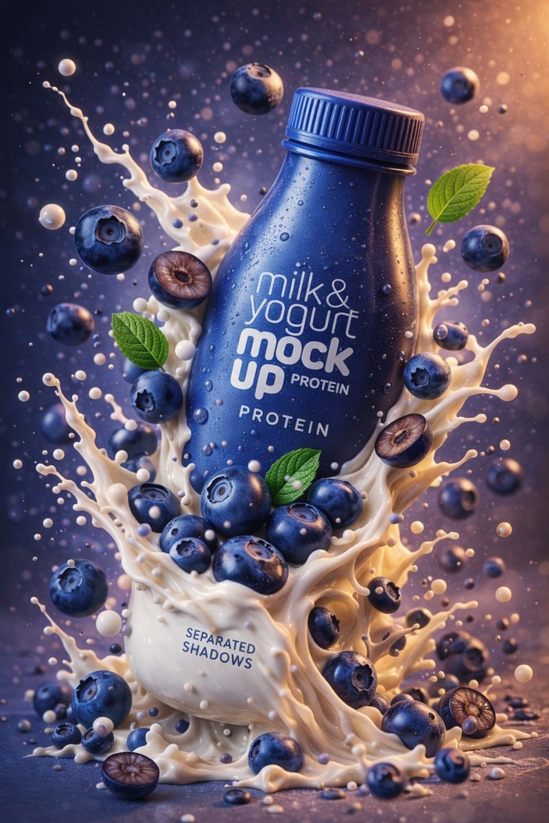 Hyper-realistic Beverage Product Photography with Dynamic Splashes thumbnail 4