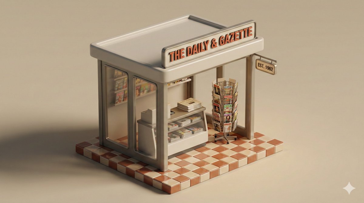 Minimal 3D Isometric Retail Diorama thumbnail 4