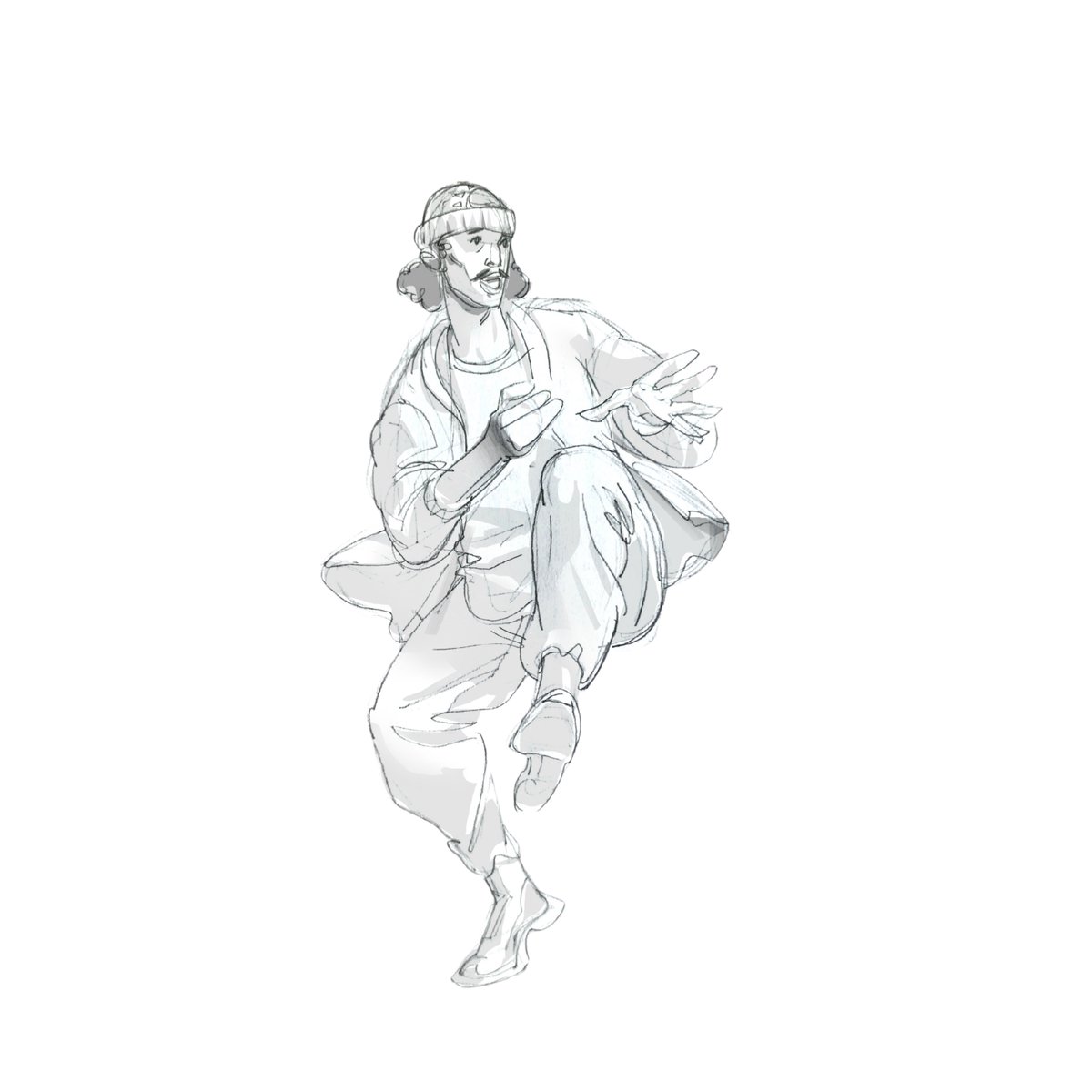 Pencil Drawn Character Coming to Life - view 1