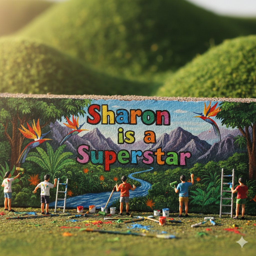Miniature Youth Painting Environmental Mural Diorama thumbnail 4