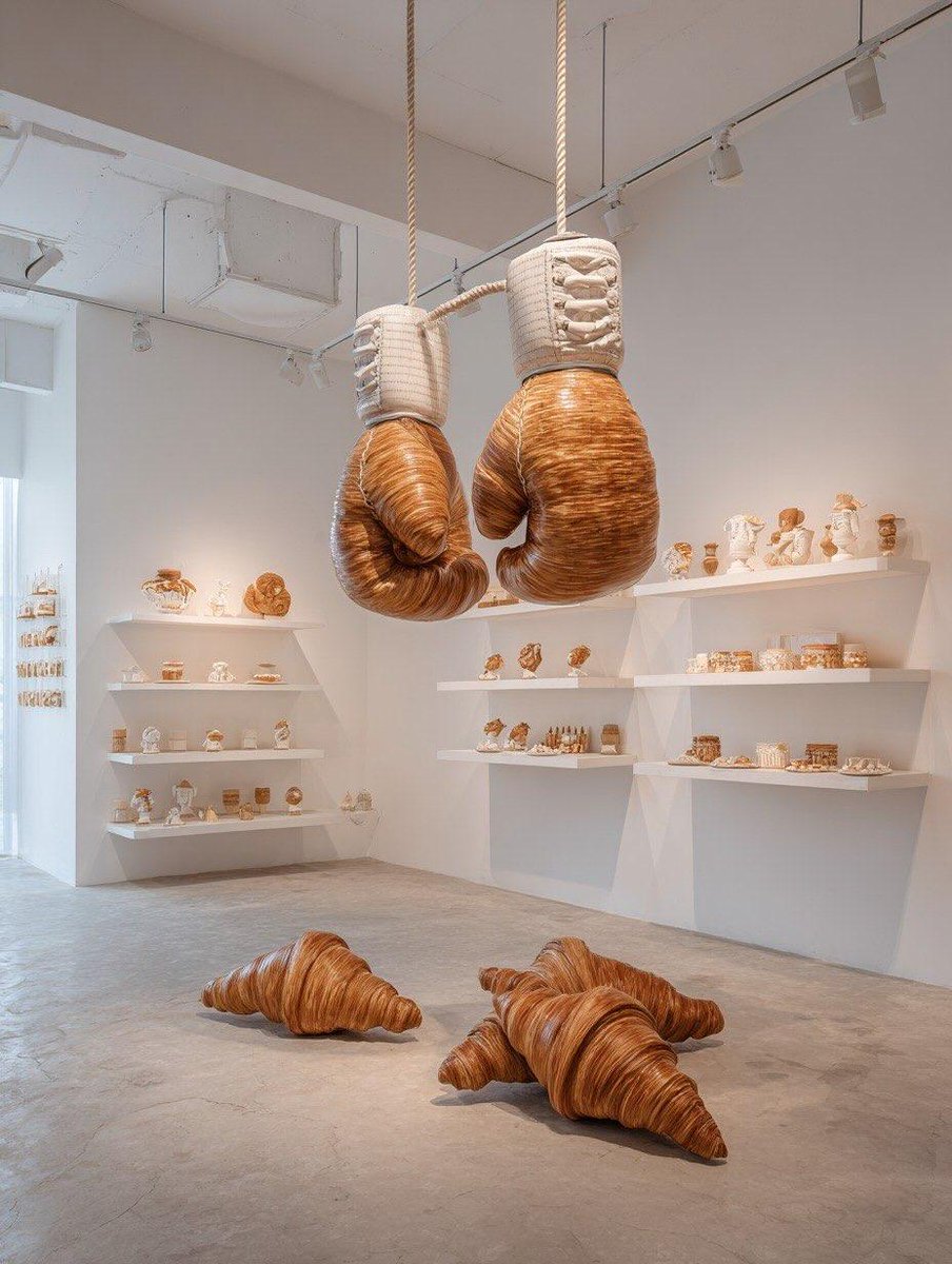Oversized Croissant Sports Equipment Art Gallery - view 1