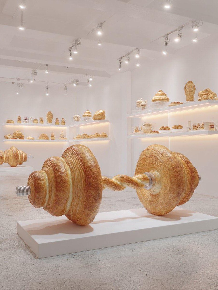 Oversized Croissant Sports Equipment Art Gallery thumbnail 2