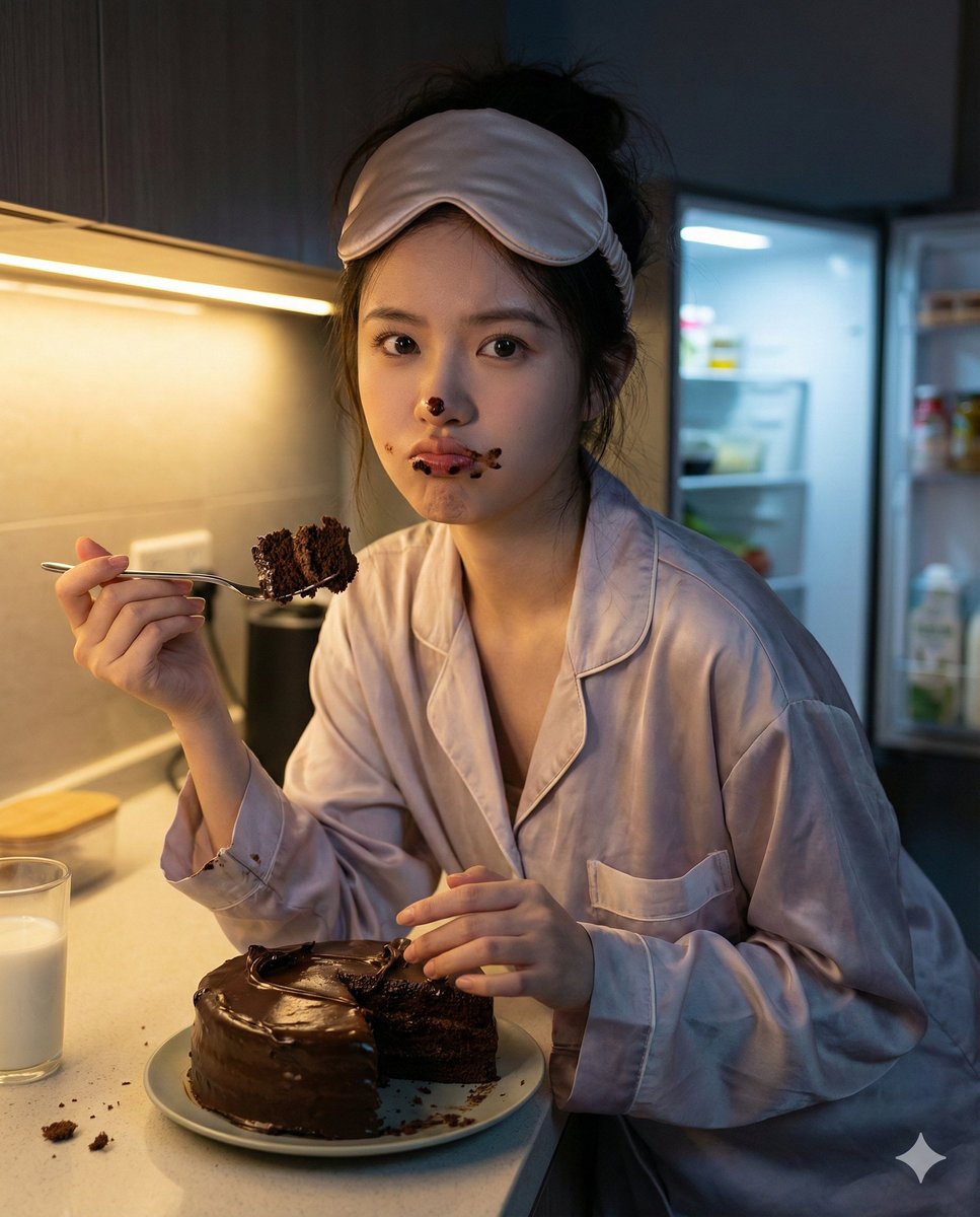 Midnight Snack Caught on Camera Portrait - view 1
