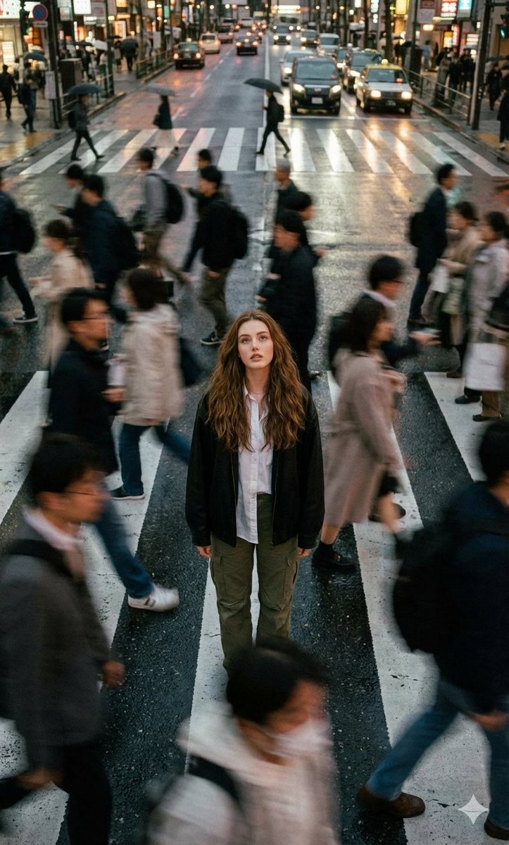 Cinematic Street Photography, Motion Blur Portrait - view 1